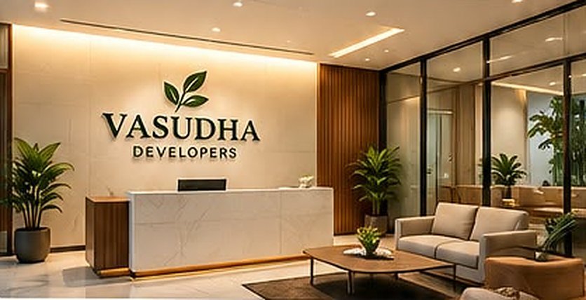 Vasudha Developers office reception, Madhapur